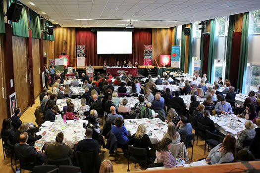 The audience at the launch event in St Mary’s