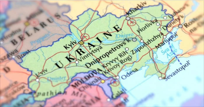 Map of Ukraine