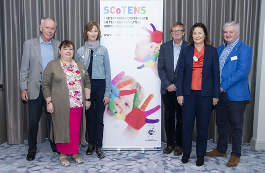 Lecturer's from St Mary's who attened the SCoTENs conference L-R Brian Hanratty, Geraldine Parks, Geraldine Magennis, Jonathan Worley, Dr Gabrielle Nig Uidhir, Martin Hagan