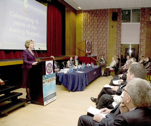 President Mary McAleese’s remarks to the 10th annual Aisling Bursaries Presentation