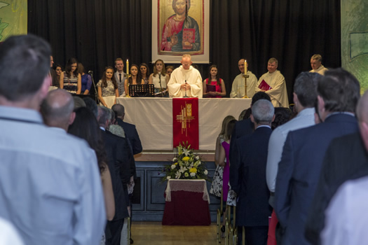 Mass for the Dedication of Studies concelebrated by Rev Fr Paul Fleming, Rev Fr Edward McGee and Rev Fr Feighlimidh Magennis