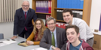 Students Return to College Photo