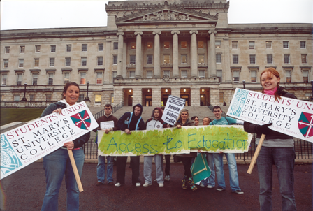 Demonstration at Stormont